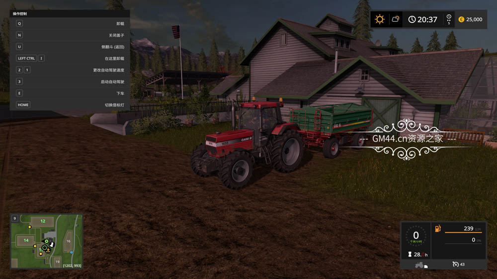模拟农场17（Farming Simulator 17）集成ROPA DLC白金版全中文免安装硬盘版