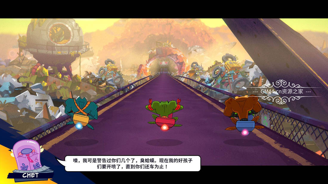 忍者蛙（Battletoads）卡通风格的动作冒险游戏 精心设计全新关卡[中文]