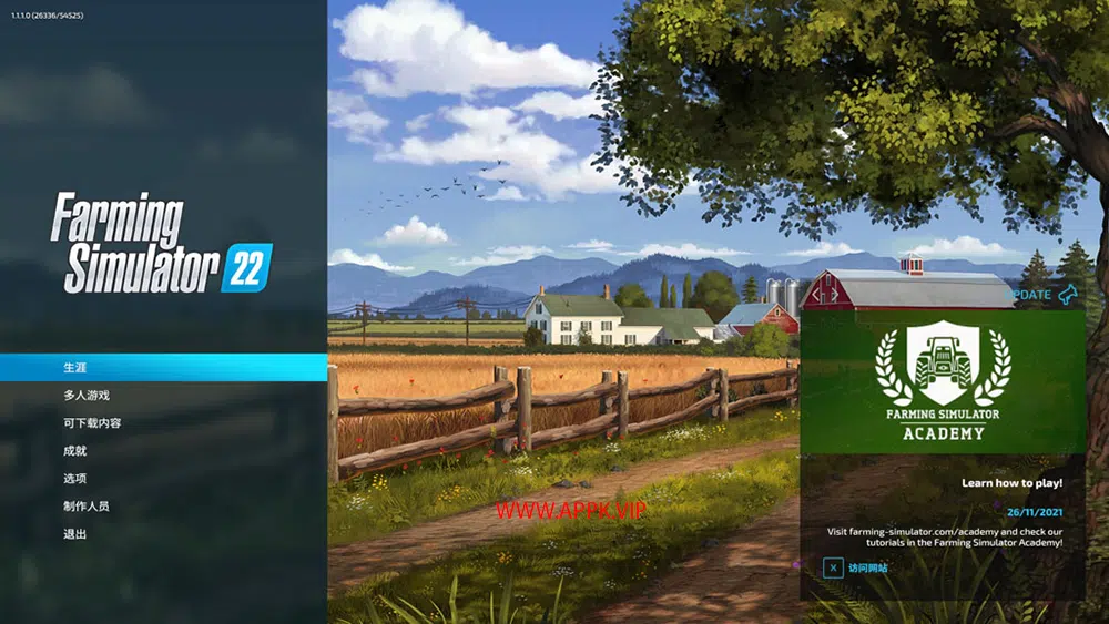 模拟农场22(Farming Simulator 22)简中|PC|修改器|农场模拟经营游戏