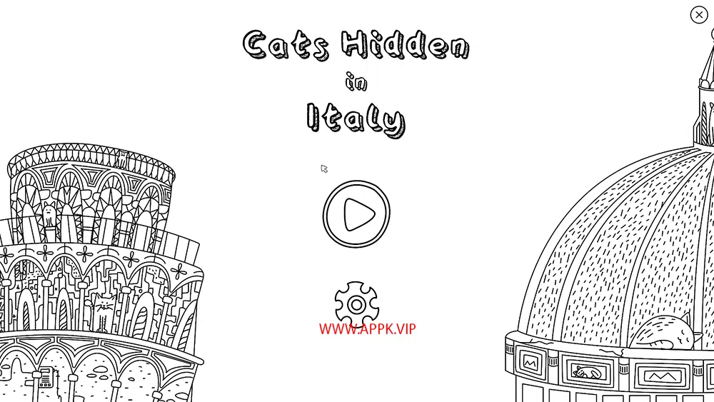 隐藏在意大利的猫(Cats Hidden in Italy)简中|PC|PUZ|猫咪隐藏益智休闲游戏