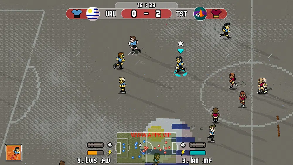 像素世界杯足球赛终极版(Pixel Cup Soccer – Ultimate Edition)简中|PC|SPG|休闲复古足球游戏