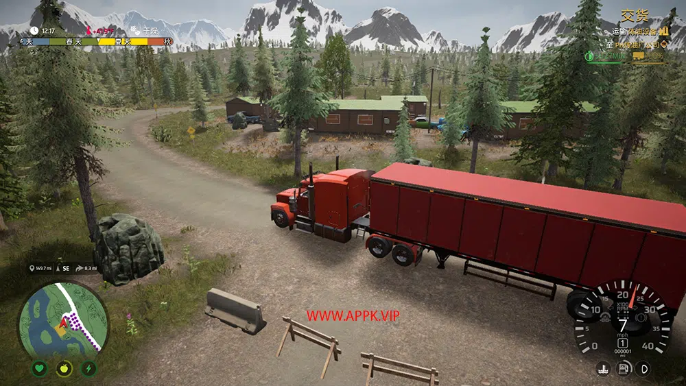 阿拉斯加卡车司机(Alaskan Road Truckers)简中|PC|SIM|卡车模拟驾驶游戏