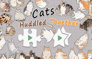 挤在一起的猫猫(Cats Huddled Together)简中|PC|PUZ|休闲猫咪拼图游戏2024032508150186.webp天堂游戏乐园